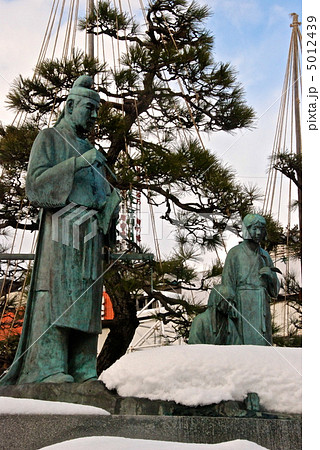 「大伴家持」の銅像（JR高岡駅･北口駅前広場／富山県高岡市下関町） 5012439