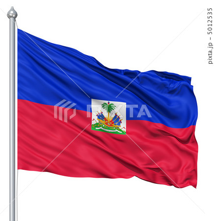 Waving flag of Haiti 5012535