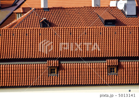 Prague. Red roofs 5013141
