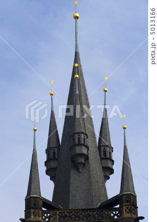 Prague's church steeples 5013166