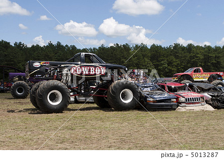 Monster Truck at Car Show 5013287