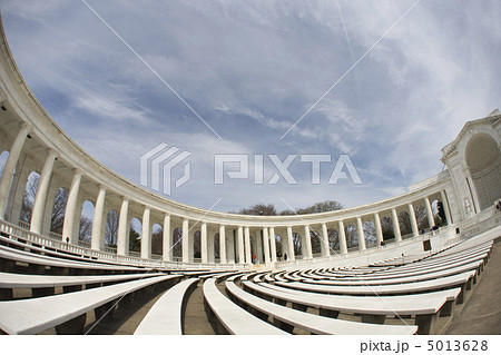 Inside view of the amphitheater in front of the tomb of the unkn 5013628