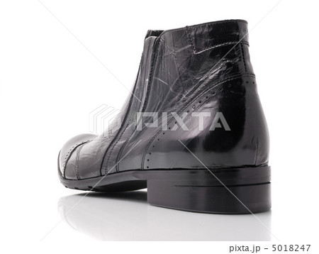 Black leather mens boot 5018247