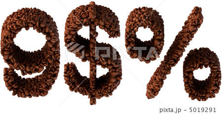 Roasted Coffee font 9, dollar currency and percent Roasted Coffee font 9, dollar currency and percent 5019291