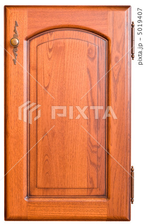 Wooden furniture door with handle 5019407