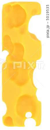 Cheeze font I letter isolated on white 5019535