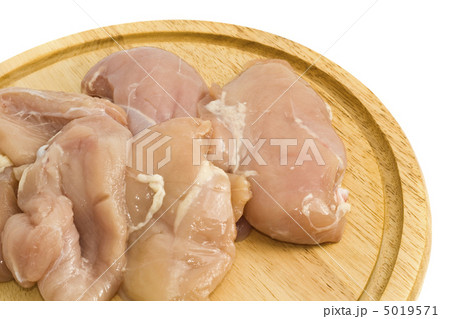 Close-up of Chicken fillet and on hardboard 5019571