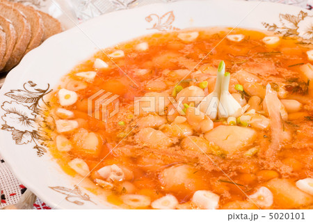 Ukrainian restaurant - borscht and black bread Ukrainian restaurant - borscht and black bread 5020101