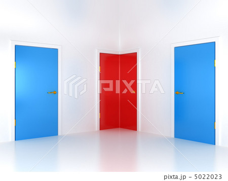 Right choice: conceptual corner door 5022023