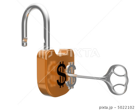 Unlocking the US dollar currency lock 5022102