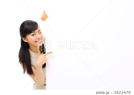 女性・案内 5022470