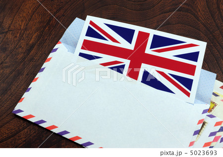 イギリス国旗　メッセージカード　エアメール 5023693
