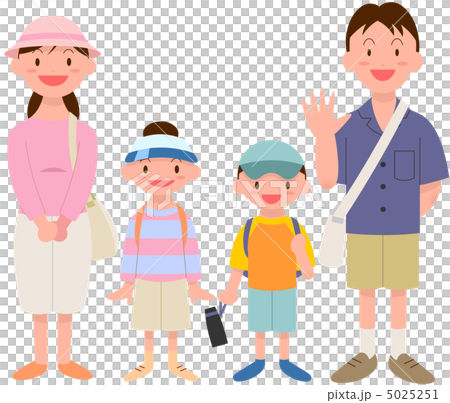 4人家族レジャー 4人家族レジャー 5025251