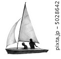 ヨットシルエット 5028642