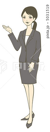 案内する社員 5031519