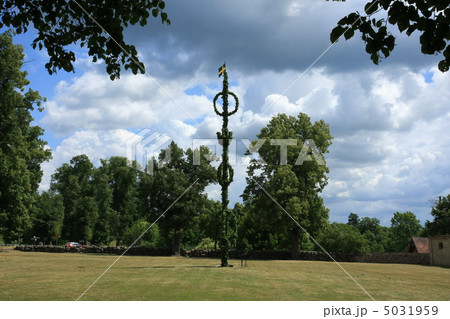 夏至祭のメイポール 5031959