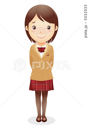 女子学生イラスト 女子学生イラスト 5032035