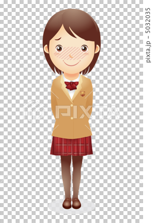 女子学生イラスト 女子学生イラスト 5032035