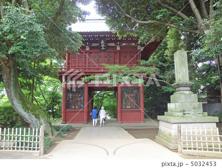 本土寺の仁王門（千葉県松戸市） 5032453