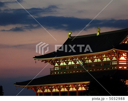 平城宮跡大極殿 ライトアップ 平城宮跡大極殿 ライトアップ 5032988