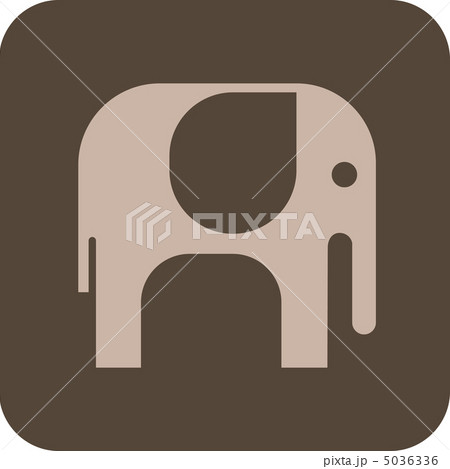 The Elephant - vector icon The Elephant - vector icon 5036336