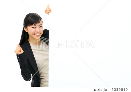 案内・女性 5036619