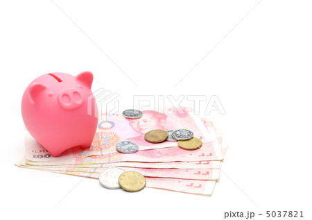 豚の貯金箱　100元　人民元 5037821