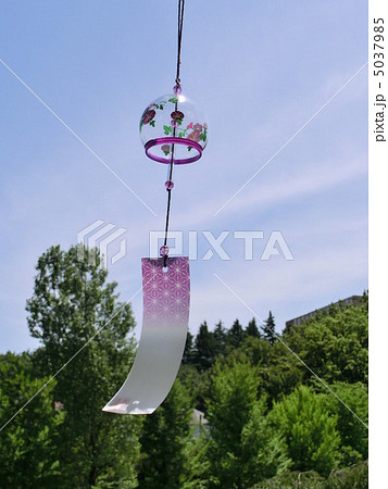 風鈴と青空と緑その4 風鈴と青空と緑その4 5037985