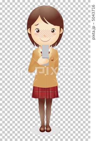 女學生插圖 5043716