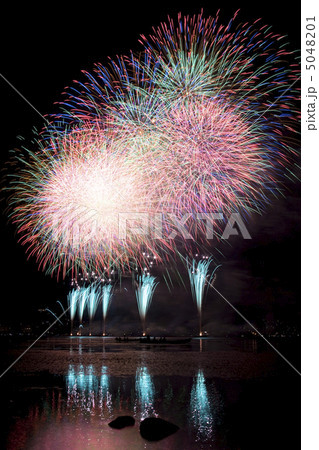 諏訪湖の花火 諏訪湖の花火 5048201