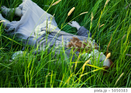 Dead Woman Laying in Grass Dead Woman Laying in Grass 5050383