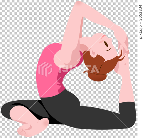 Yoga pose ladies 5052834