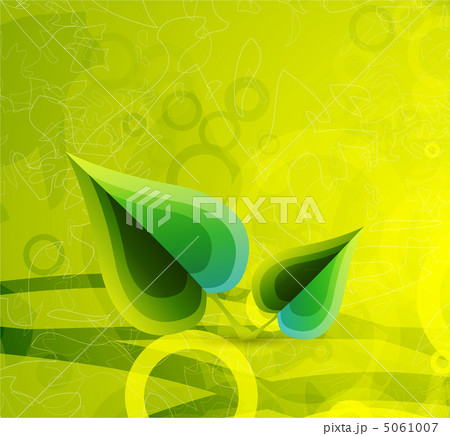 Vector shiny background with leaves Vector shiny background with leaves 5061007