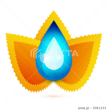 Vector water drop concept 5061335