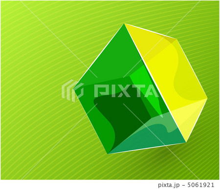 Vector glass cube background Vector glass cube background 5061921
