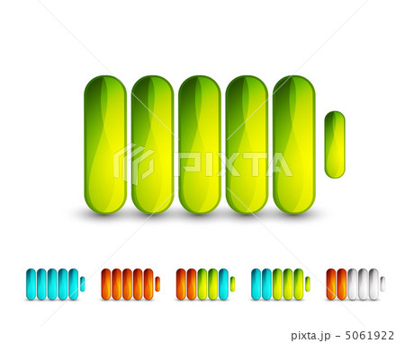 Vector battery icons Vector battery icons 5061922