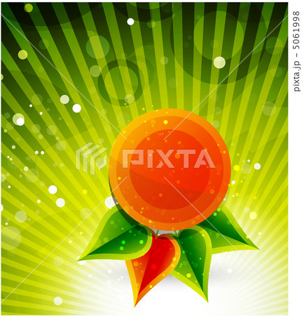 Shiny background and leaves 5061998