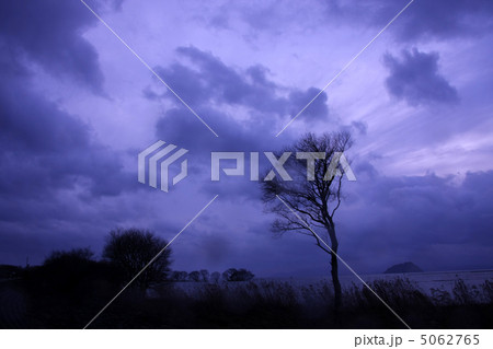 琵琶湖夕景 5062765