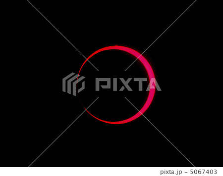 金環日食の第2接触(倒立像) 金環日食の第2接触(倒立像) 5067403