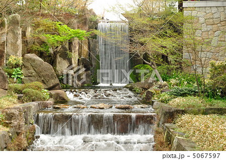 徳川園の龍門の滝 徳川園の龍門の滝 5067597