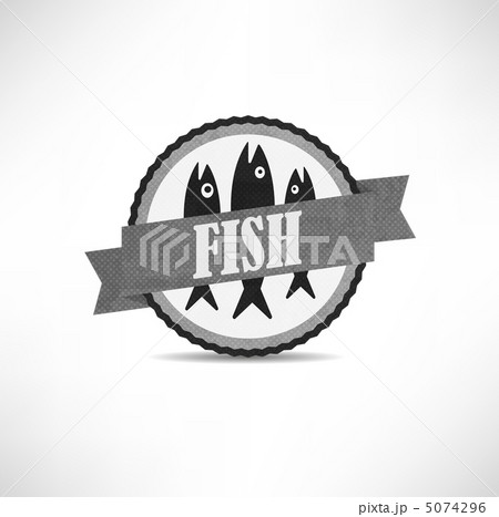 vintage retro fish labels 5074296