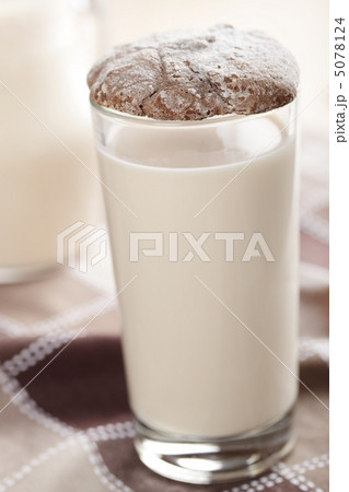 Homemade cookies and baked milk Homemade cookies and baked milk 5078124