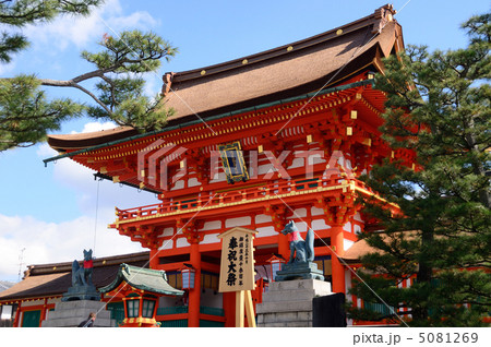 伏見稲荷大社　楼門 5081269