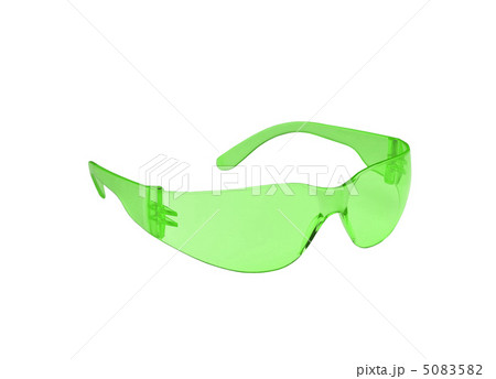 Photo of green glasses isolated Photo of green glasses isolated 5083582