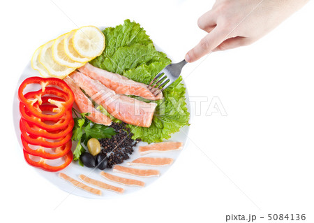 tasting red fish 5084136