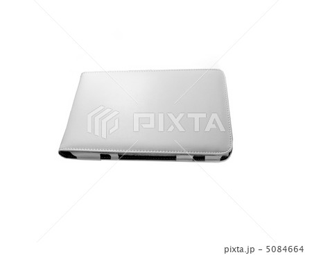 Isolated white slim wallet on a white background. Isolated white slim wallet on a white background. 5084664