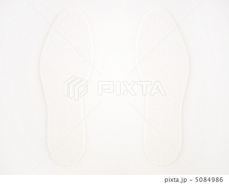 White insole isolated on white White insole isolated on white 5084986