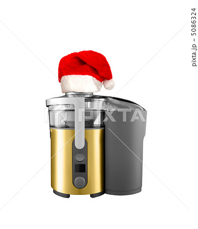 an electric Christmas blender on a white background 5086324