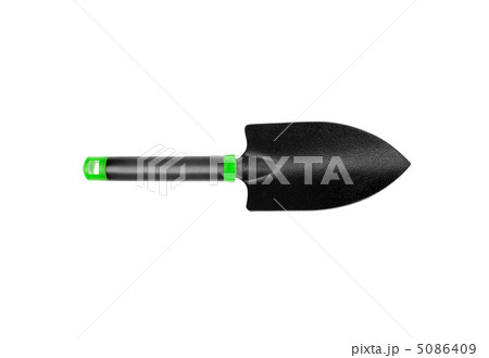 Mini shovel isolated on white Mini shovel isolated on white 5086409