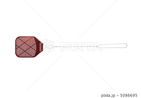 red fly swat isolated over white 5086695